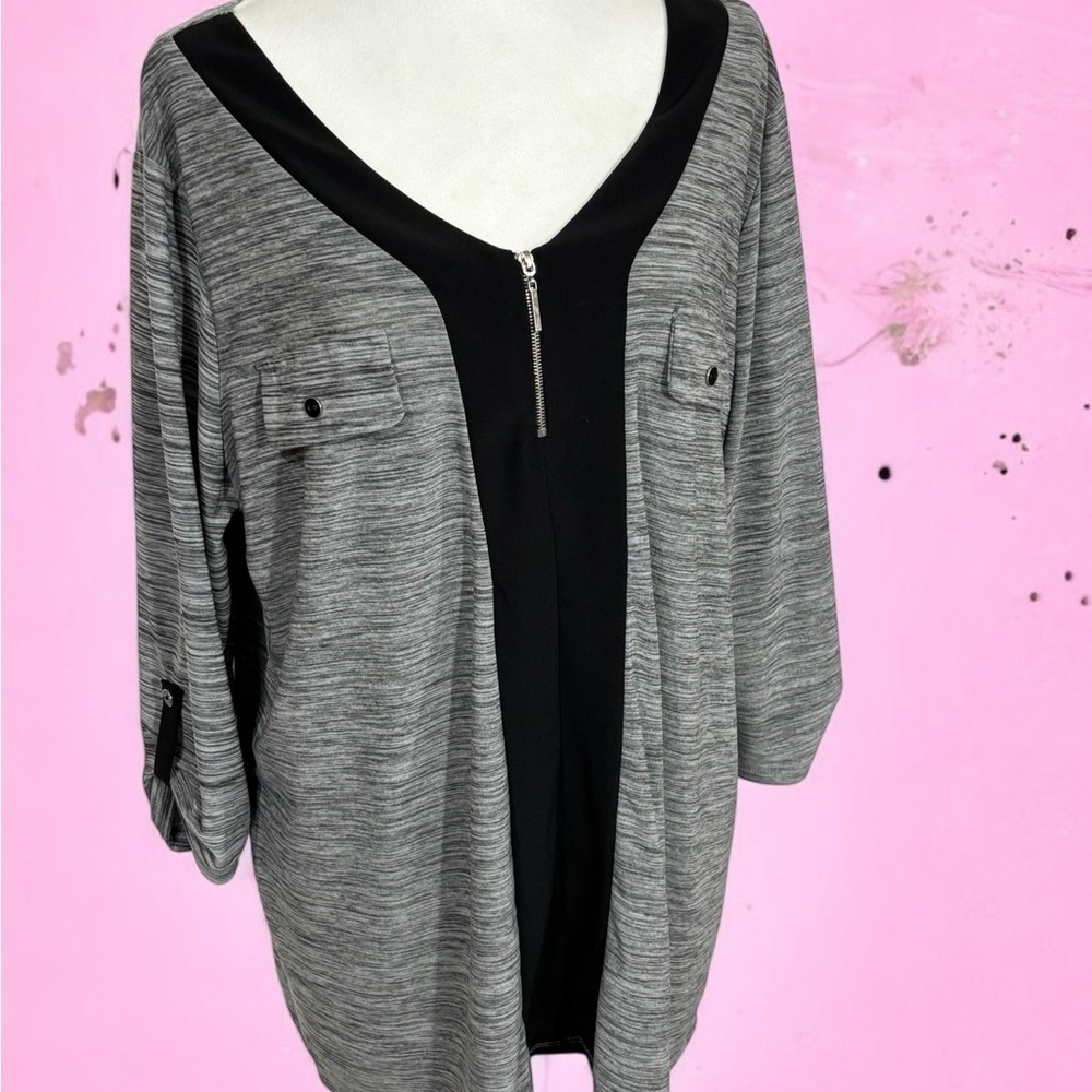 Elie McCarthyHeather Gray Women's Top